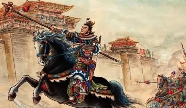 481年淮阳之战，68岁老将周盘龙放下筷子，手持50斤长槊单骑冲入敌阵，与上万鲜