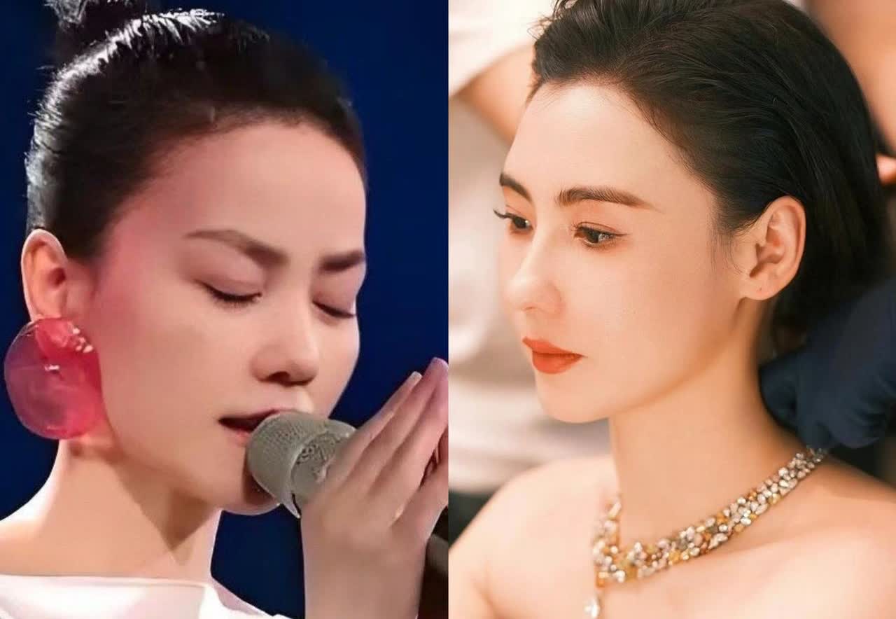 我问我儿子，如果你是谢霆锋，你现在会选谁在一起？左边是王菲右边张柏芝。
我儿子