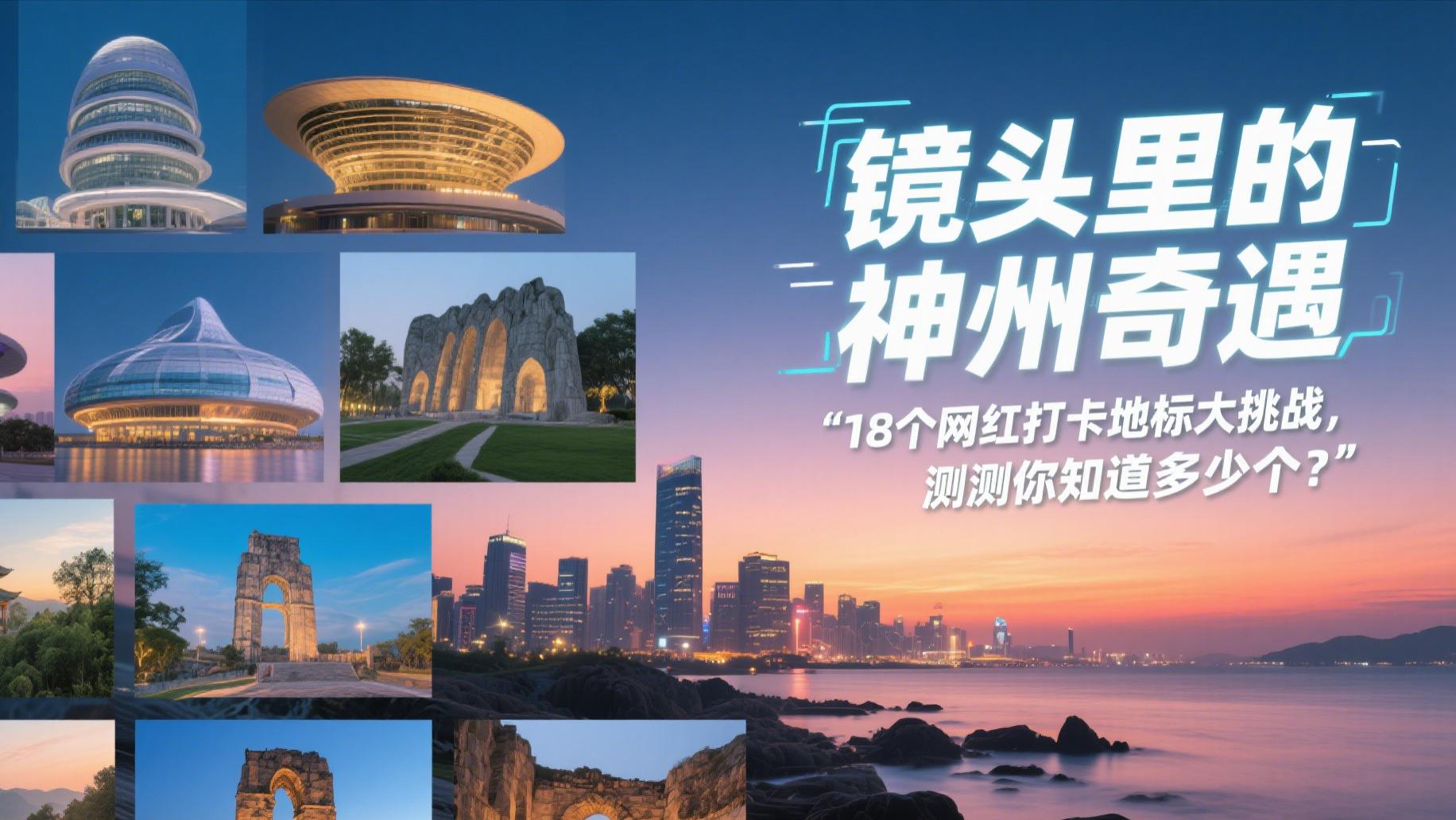 镜头里的神州奇遇：18个网红打卡地标大挑战，测测你知道多少个？
