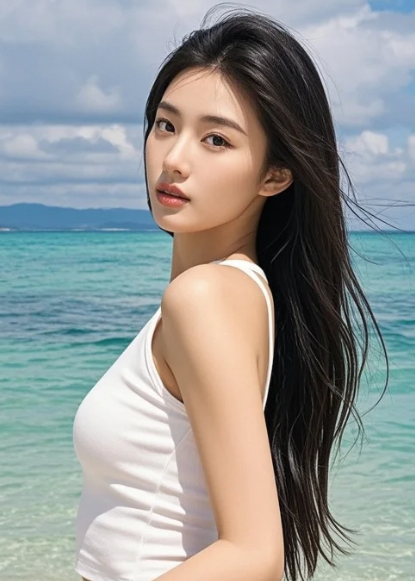 小姐姐回眸刹那，仿佛时间都为她停了一秒！