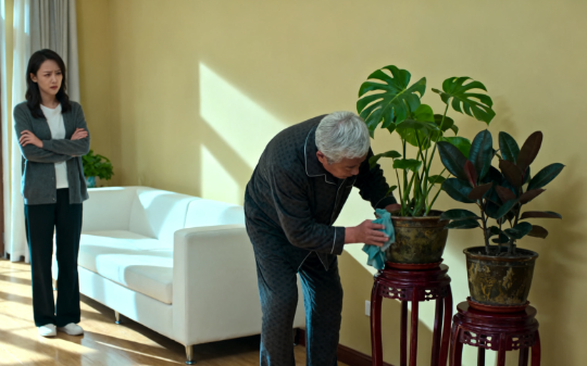 公公搬来我家，每月给我5千生活费，我嫌他碍事让他搬走，15天后邻居一句话让我彻底崩溃