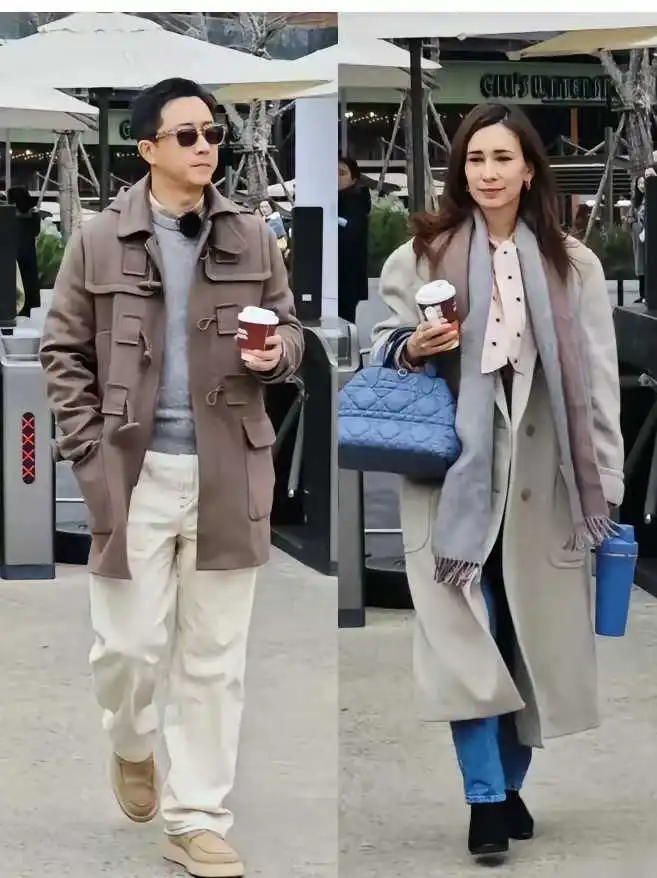 这两口子看起来就很有气质