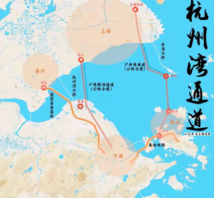 经过本人认为的缜密分析，如果慈溪近十年不被宁波改建制为“区”。
现在规划中的沪甬