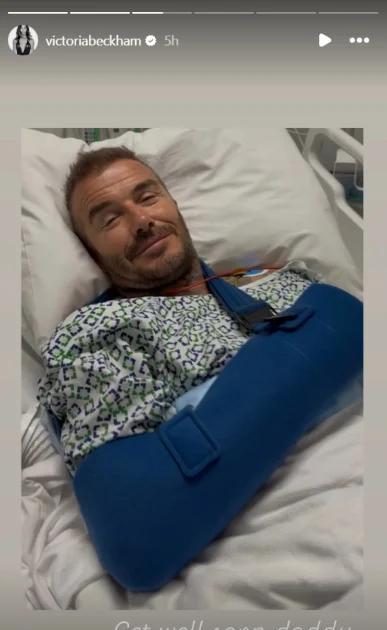 乐极生悲！贝克汉姆惊传入院，维多利亚忧心忡忡晒病床照！刚获封爵就遇健康危机…
就
