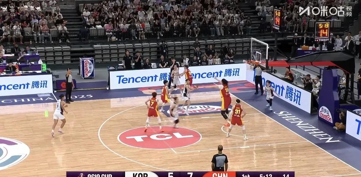 16：13，首节中国女篮领先，张子宇开启无敌模式！
     今天，女篮亚洲杯小