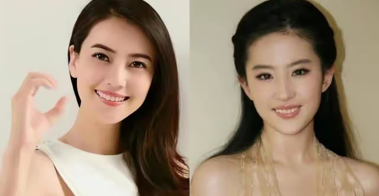 #你认为高圆圆和刘亦菲谁更美#高圆圆与刘亦菲：东方美学的双生花
高圆圆如诗经中