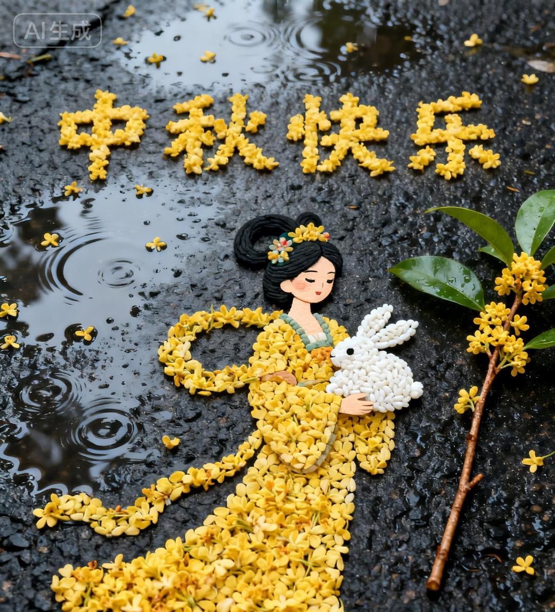 一年一佳节，一岁一中秋，无论身在何处，无论见与不见，月光都会将我的思念带到你身边