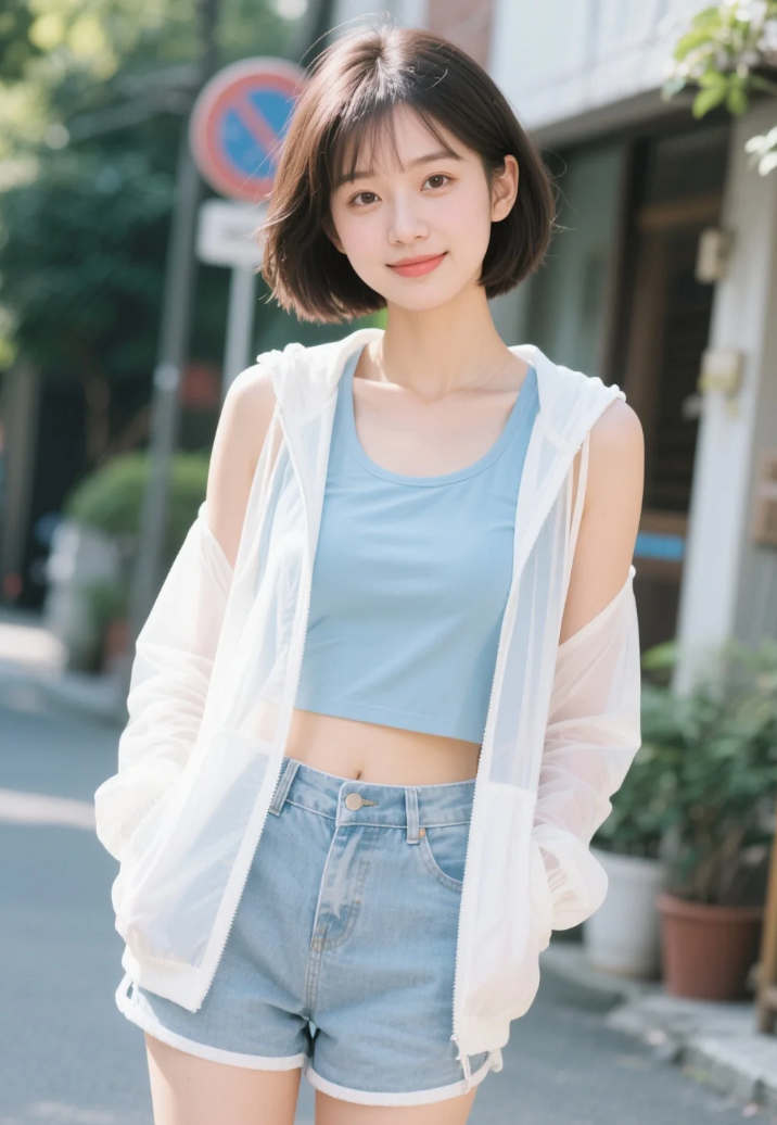 今天的阳光真刺眼，哦不，是她的光芒！