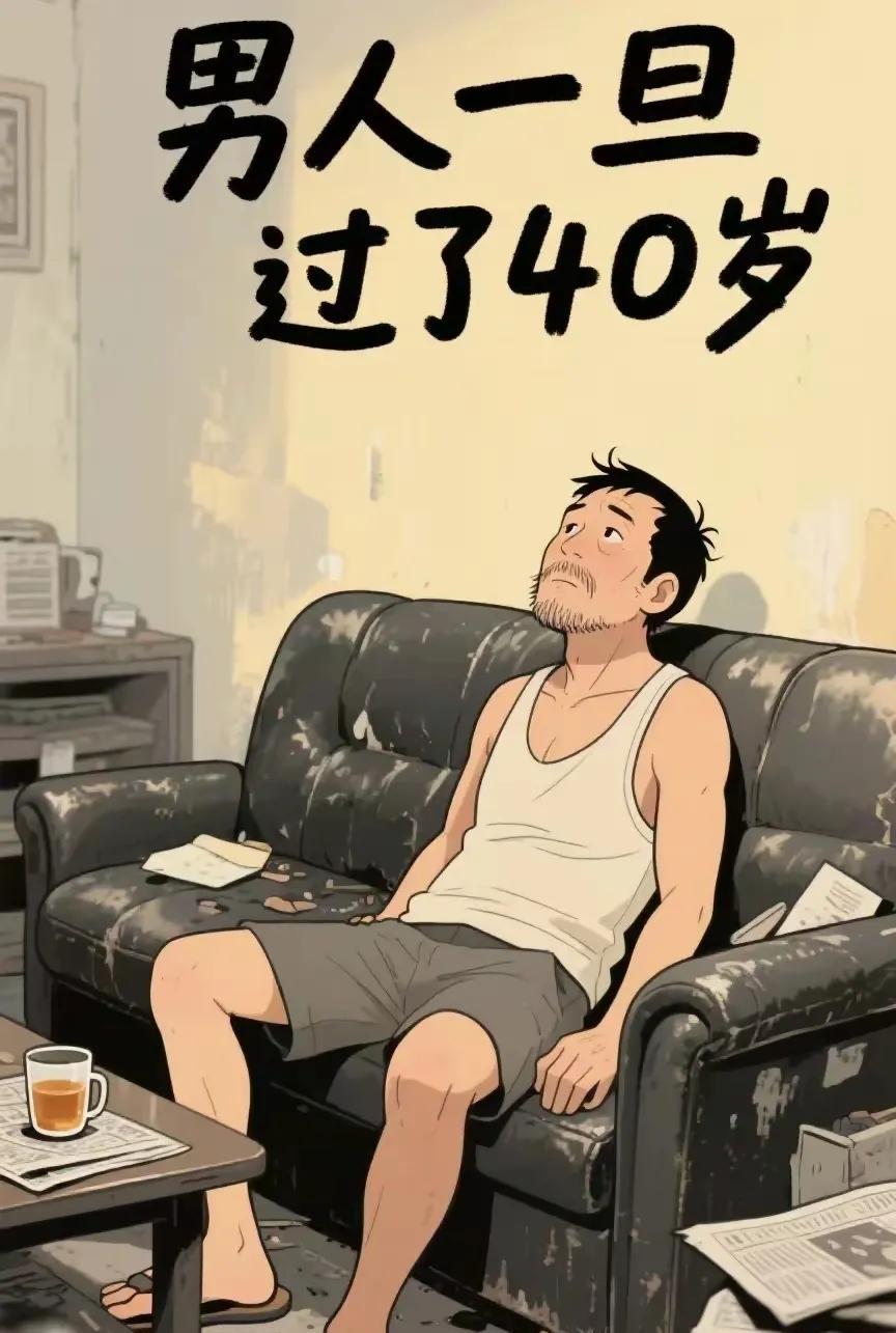 男人一旦过了40岁
你会猛然发现
一切都开悟了
孔子说三十而立
四十不惑
五十知
