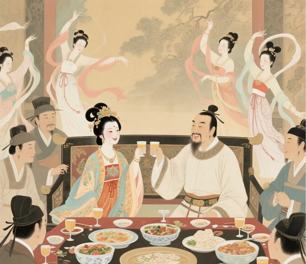 李渊有4个儿子，
名字分别是建成，世民，元吉，元霸。
把他们的名字连起来读，
就
