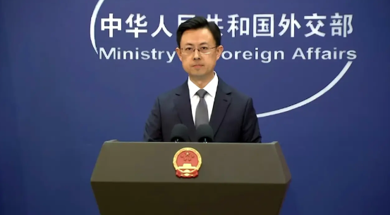 【外交部：如何解决台湾问题是中国人自己的事 不容他人置喙】4月2日，外交部发言人