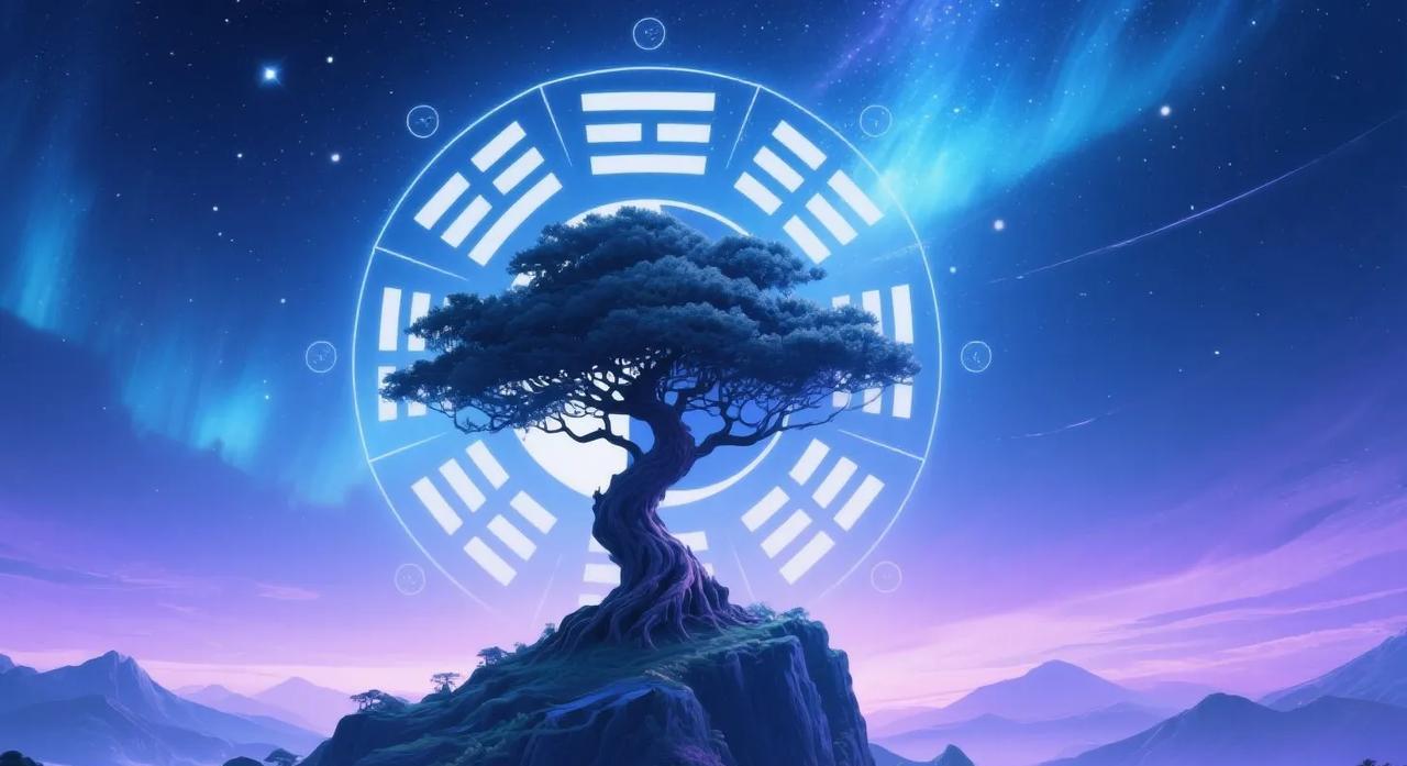甲木参天 | 六日柱定风骨
甲子日：藤萝系甲，雪魄冰心
地支子水藏癸水正印，如寒