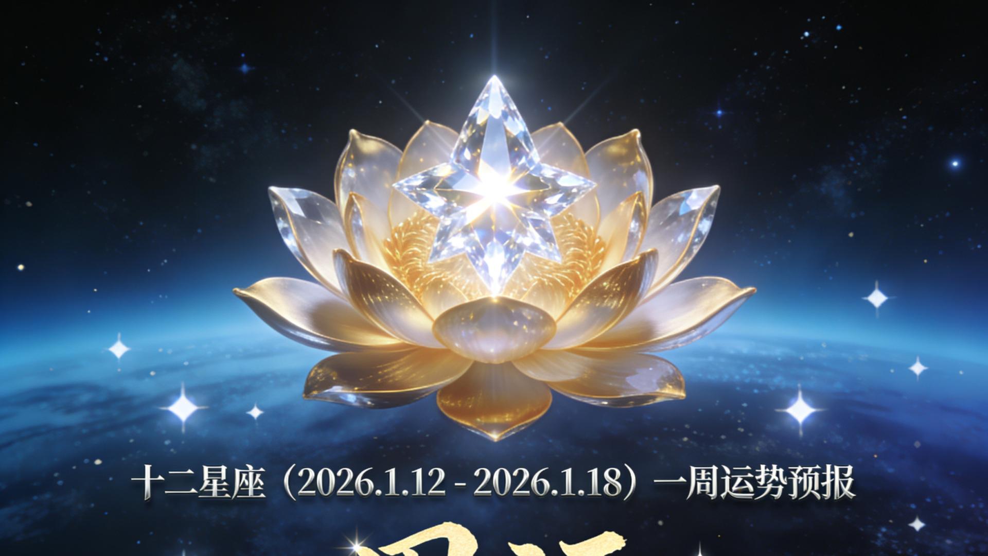 【周运】十二星座（2026.1.12 - 2026.1.18）一周运势预报
