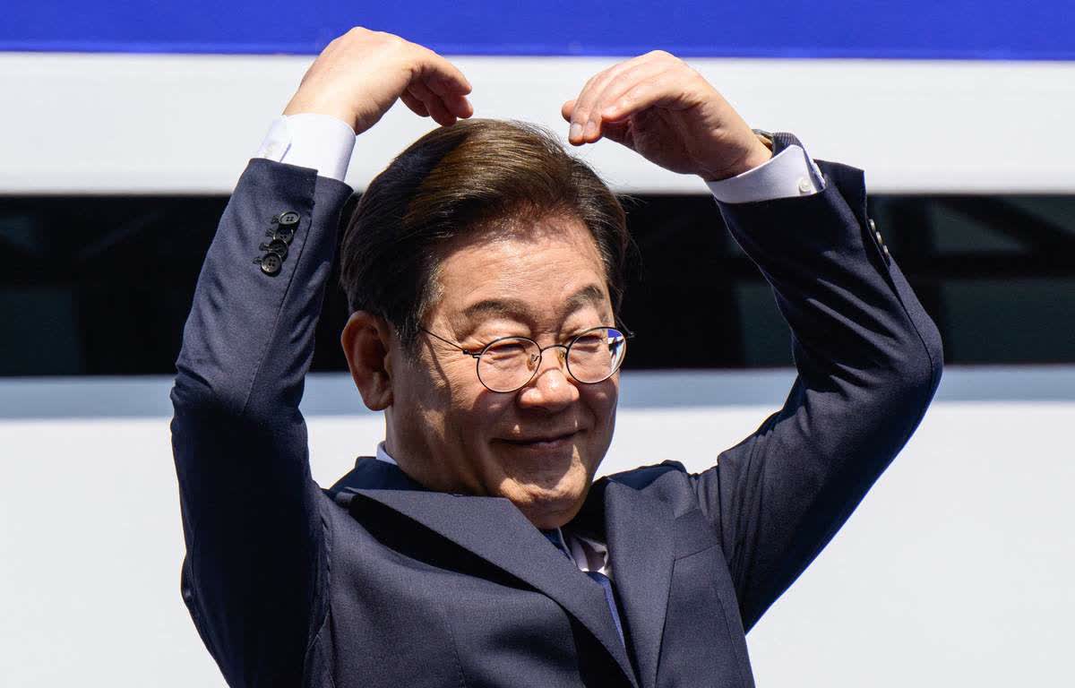 韩国总统李在明成功当选，宣誓就职！

当地时间 6 月 4 日，韩国共同民主