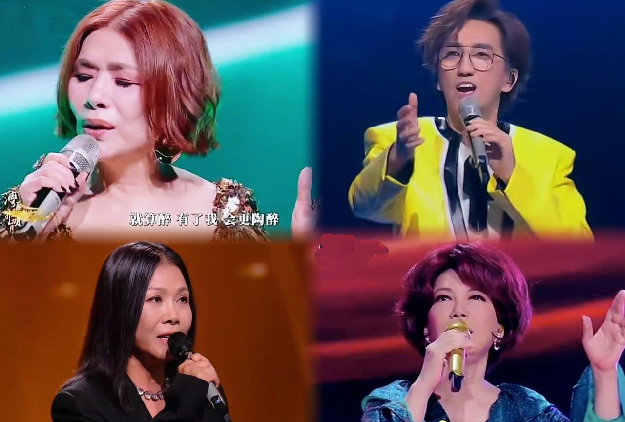 一场大湾区电影音乐晚会，哪位资深实力派歌手“躺平了”，一目了然！
就拿林志炫、田