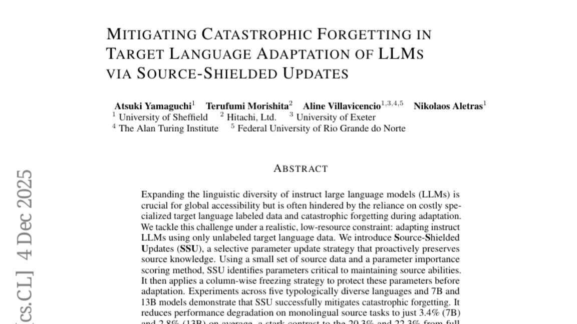 谢菲尔德大学突破性发现：让AI模型学会多国语言的防失忆训练法
