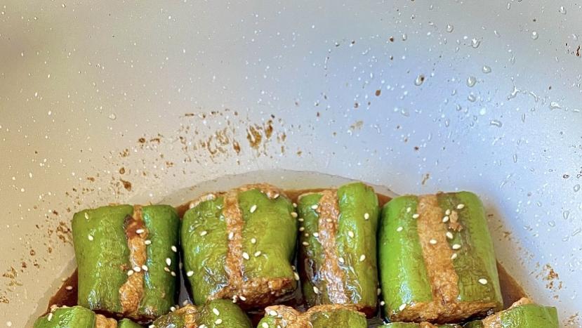 吃一次就爱上的青椒酿肉！连汤汁都要拌三碗饭