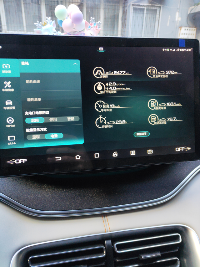 宋plusdmi51续航34公里
电量是18%  空调温度是24度，我的车才买一