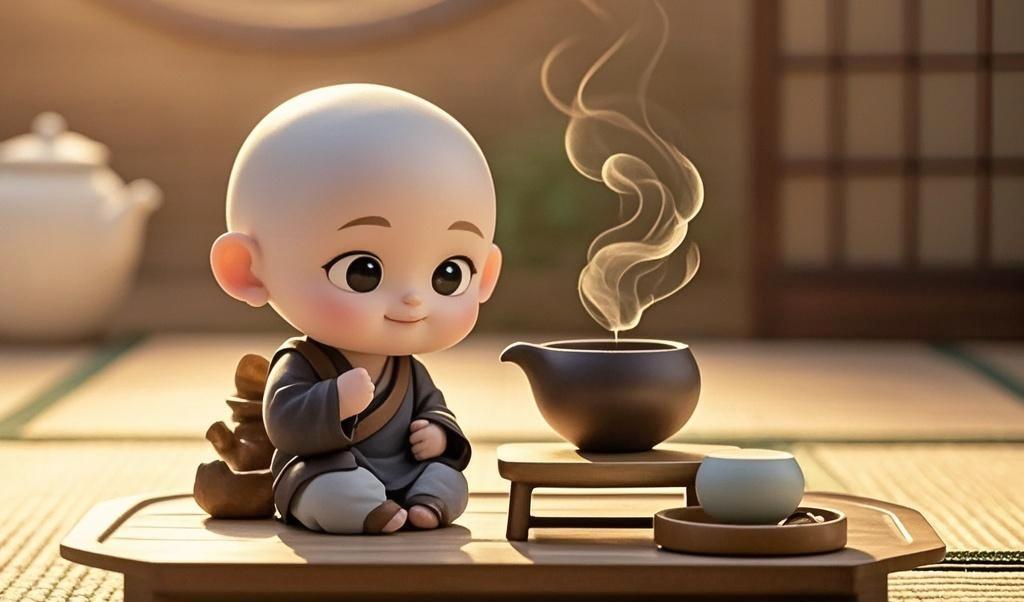 《禅心修悟》
一禅点破雾中迷，一语拨开心上堤。
一念惊回尘外梦，一醒方知物与齐。