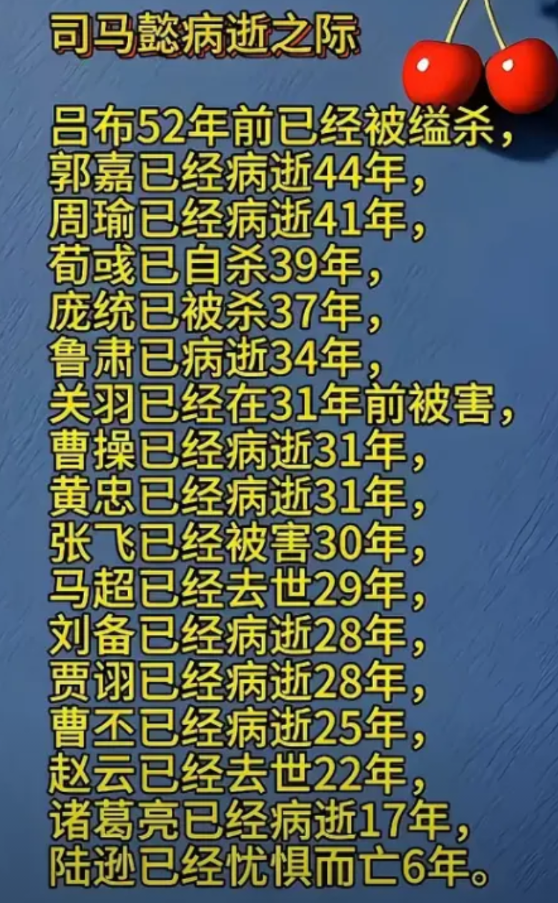 司马懿这是熬死了所有对手，最终靠着长寿，逆袭翻盘！司马懿的翻盘和逆转故事，让后世