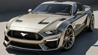 2026款福特野马长这样？外观更运动 5.2L增压V8发动机 三秒左右破百