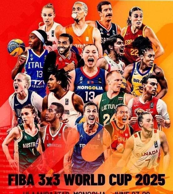 三人篮球世界杯战火将燃，中国队名单赛程正式揭晓
2025 年国际篮联三人篮球世界