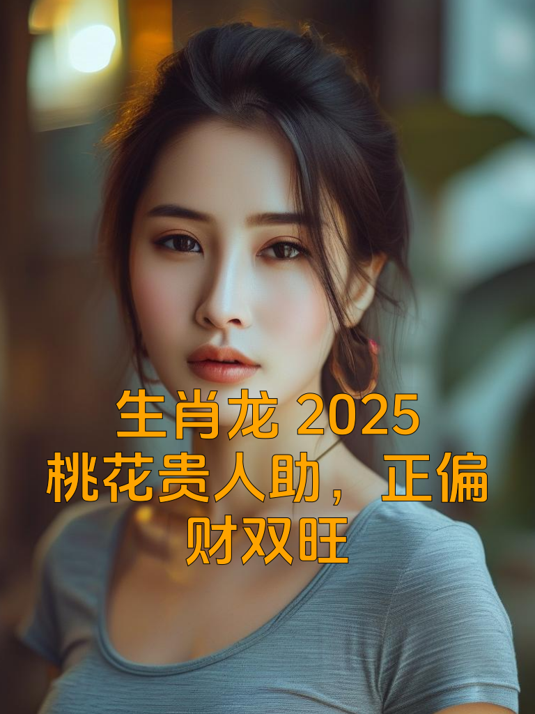 生肖龙2025：桃花贵人助，正偏财双旺