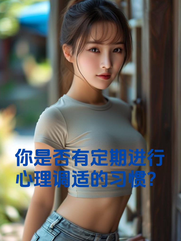你是否有定期进行心理调适的习惯？