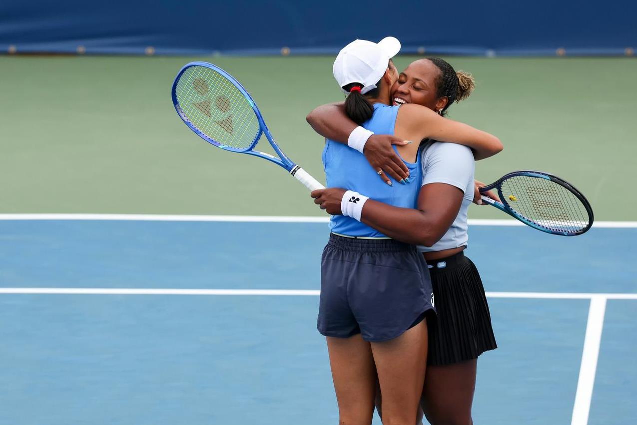 张帅汤森德组合延续连胜步伐，为汤森德世界第一续命。
WTA1000蒙特利尔站刚刚