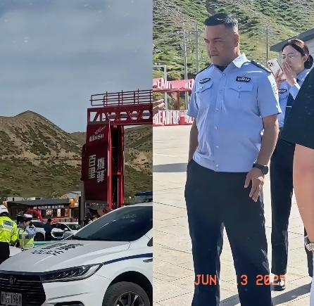 长城那位游客也许再不敢刻字了。

他随意在墙上刻“到此一游”，管理人员当场喝止，