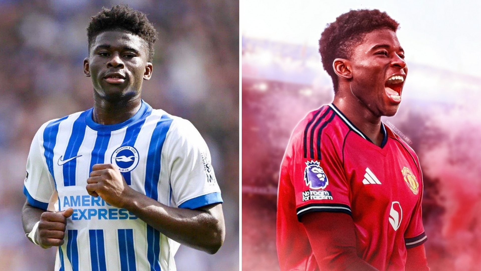 曼联和布莱顿中场巴莱巴传出绯闻，但想要说服布莱顿放人并不容易。
曼联可将球员加入