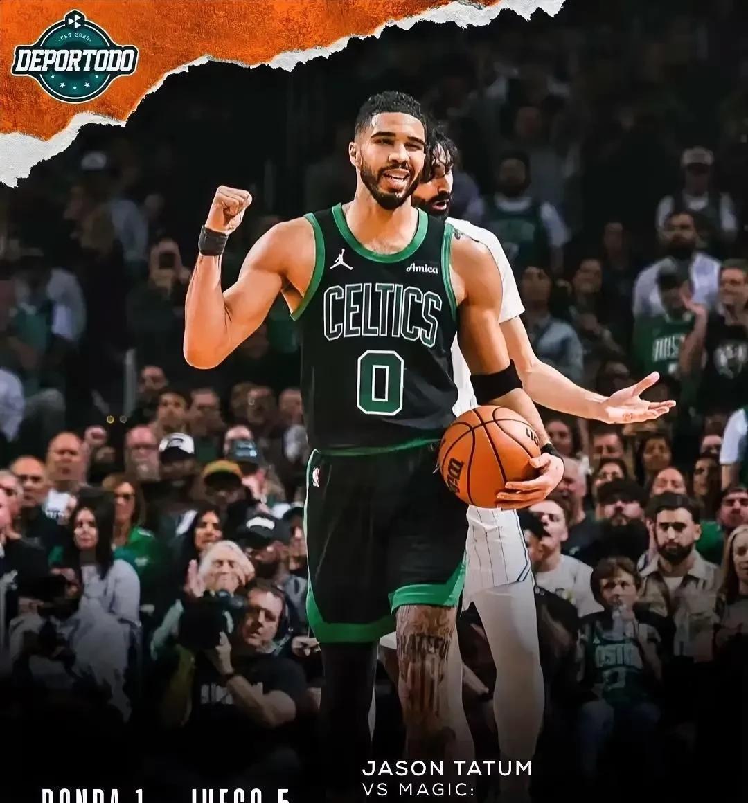 NBA门面担当实至名归，塔图姆爆砍35分轻松淘汰魔术！
在今天凯尔特人与魔术的比