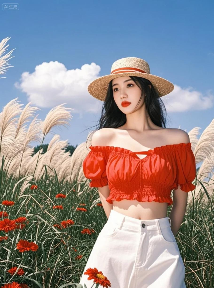 跃动的瞬间：定格在芦苇丛中的活力