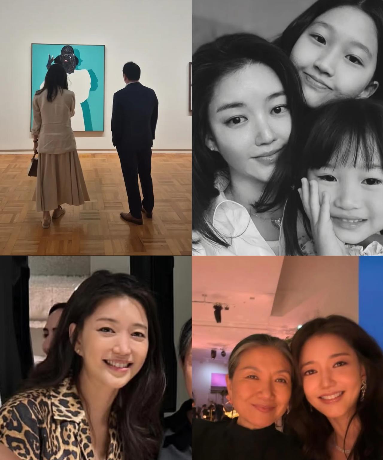汉南洞夫人金熙英的日子过得宛如诗一般，她与65岁的财阀男友一同并肩看展…
这个展
