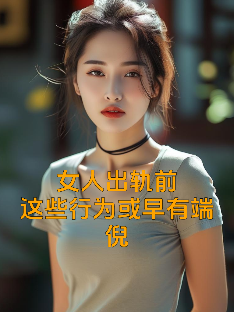 女人出轨前，这些行为或早有端倪