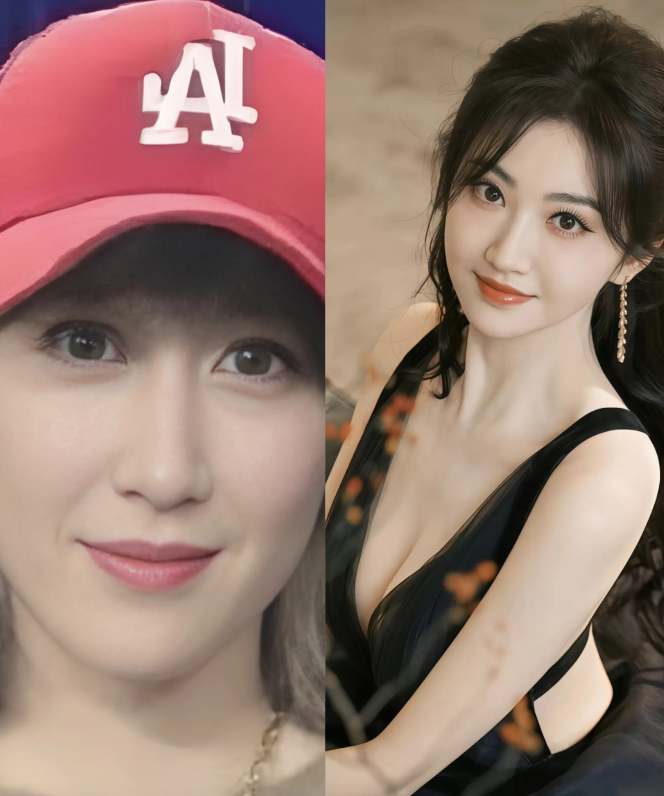 我敢肯定
张蕊
是张继科几个女友中
最适合他的伴侣

你看他的前女友景甜，虽