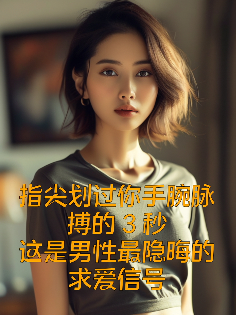 指尖划过你手腕脉搏的3秒：这是男性最隐晦的求爱信号