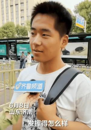 太懂事了！山东济南，男孩走出考场，接受采访回应：考完试已经准备打工了！记者听后很