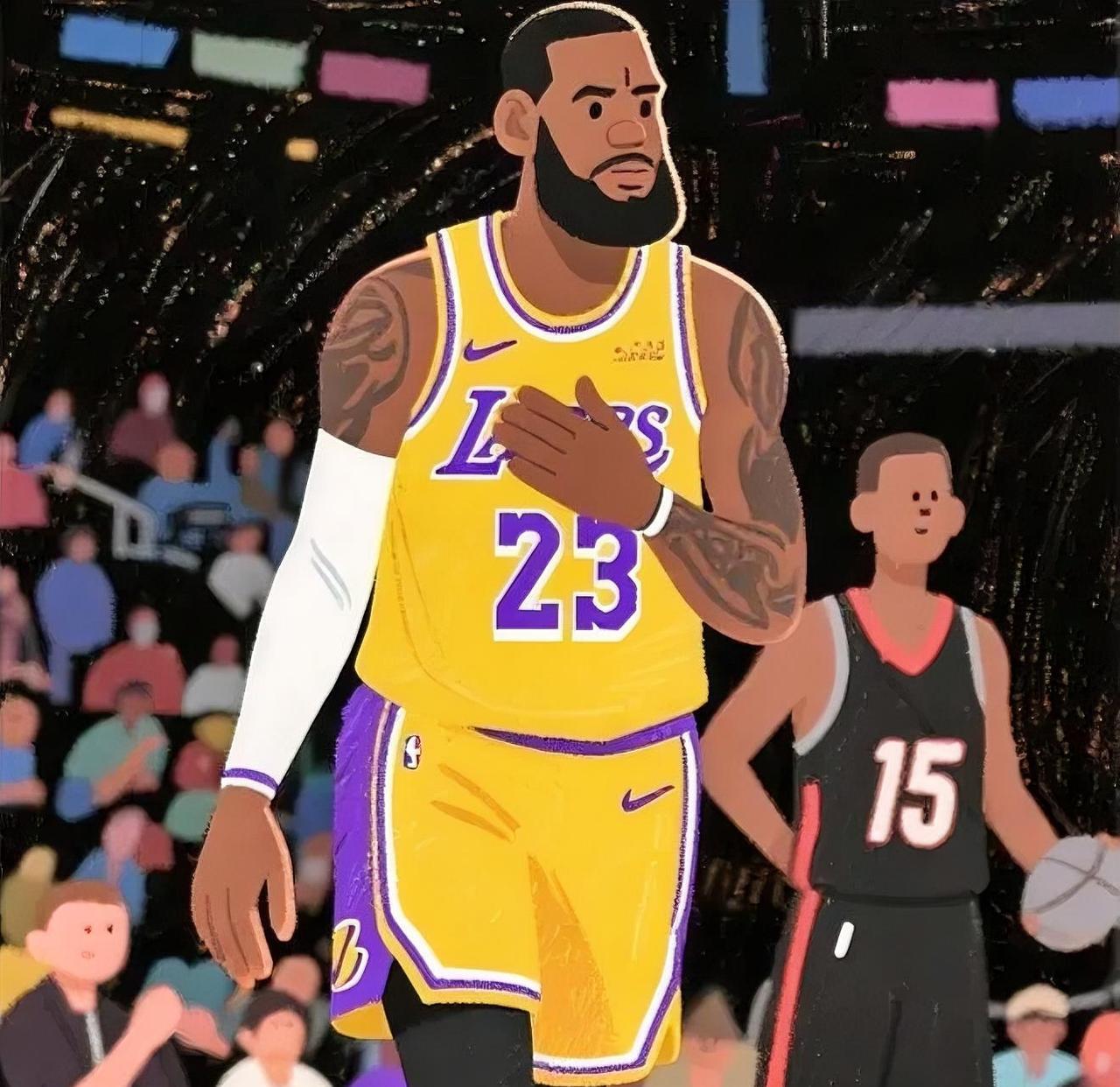 名记Shams报道，勒布朗·詹姆斯今日被正式下放至湖人发展联盟附属球队南湾湖人队