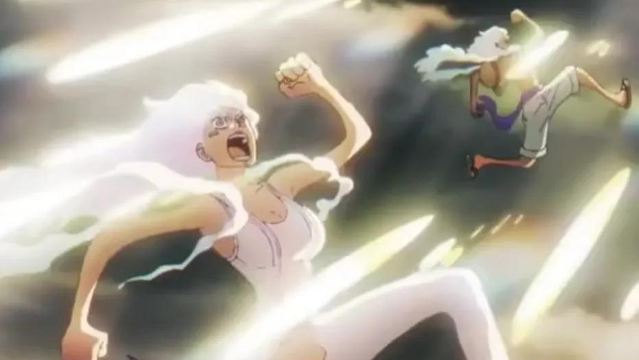 海贼王动画1152集：波尼实力太强，第二次变成尼卡形态和路飞联手击败萨坦圣