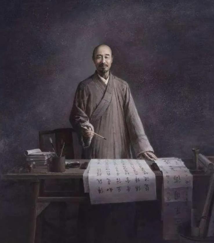 1911年，李叔同在房间挂了一幅日本女子的裸体画，妻子俞氏每次看到这幅画都异常反