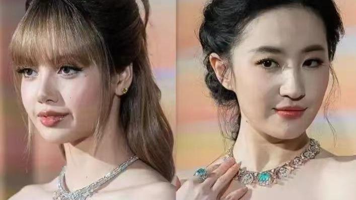 37岁刘亦菲吊打28岁Lisa！这场意大利珠宝秀太扎心了