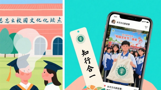 校园文化 “毕业就忘”？数字内容营销让文化成 “终身印记”