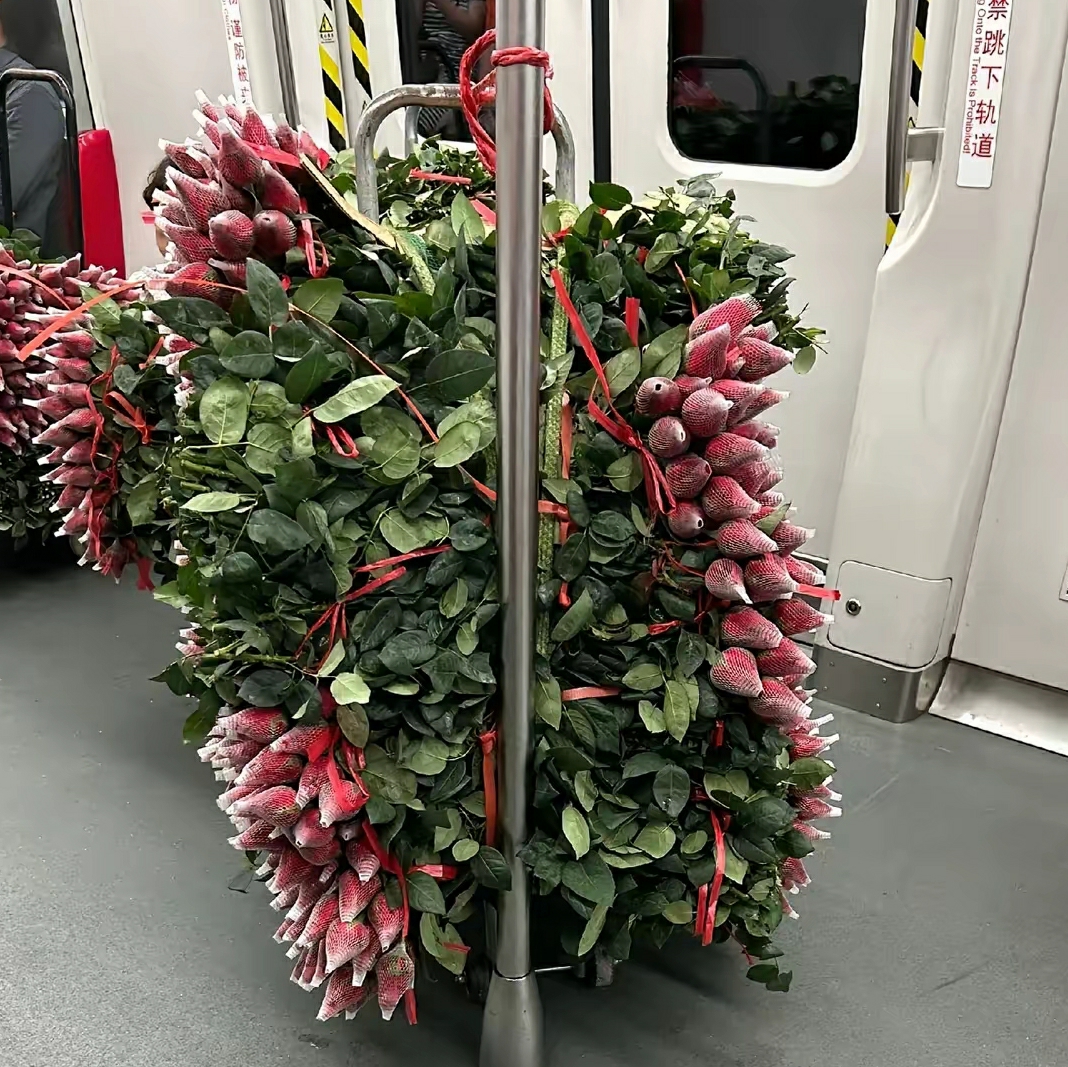 今天做鲜花生意的老板都很忙
