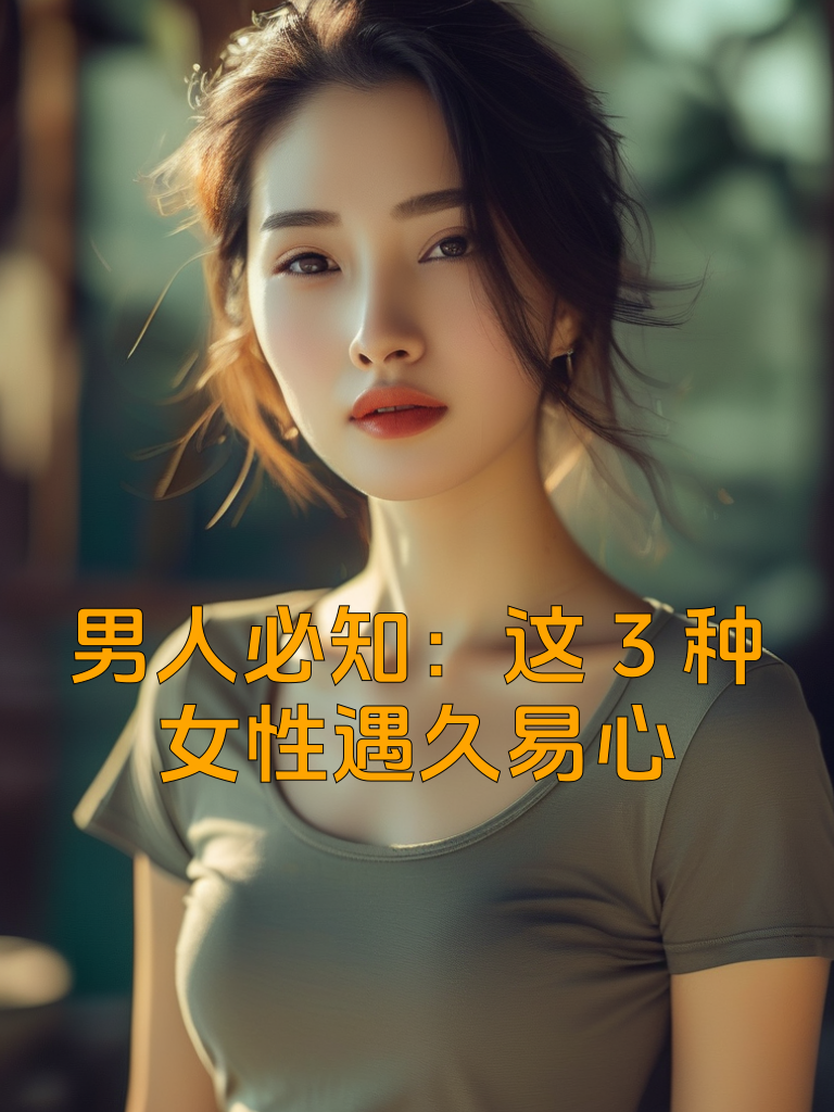 男人必知：这3种女性遇久易心
