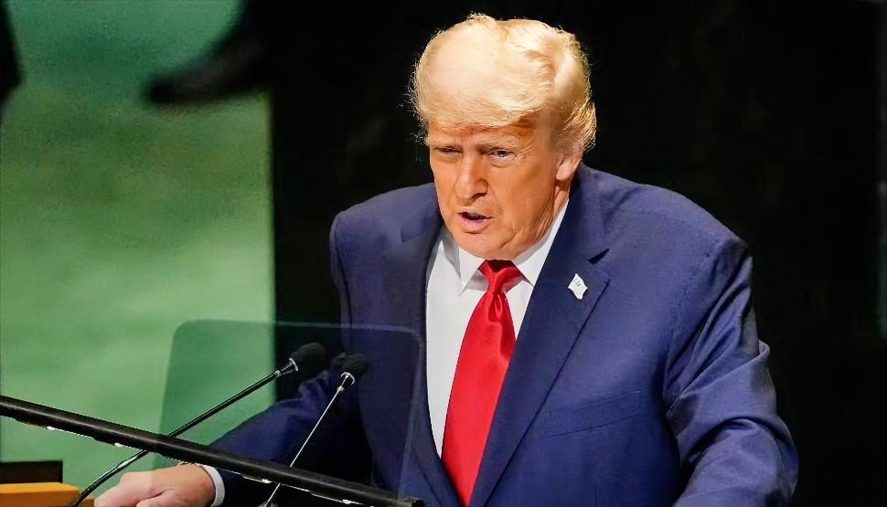 特朗普指责中国！在第80届联合国大会上发言时，美国总统特朗普点名指责中国、印度和