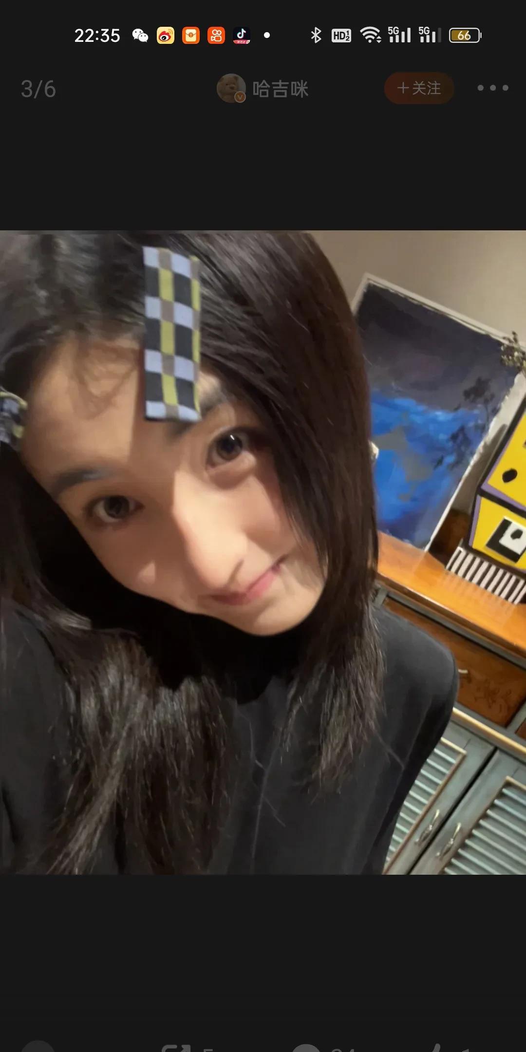 #张子枫脸和身材 各长各的# 感觉张子枫和张柏芝有点神似，她真的越来越美了。
记
