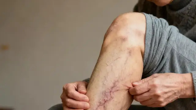 腿干痒如老树皮，抓多了还烂了，问题不单单是“干”，根源在这里