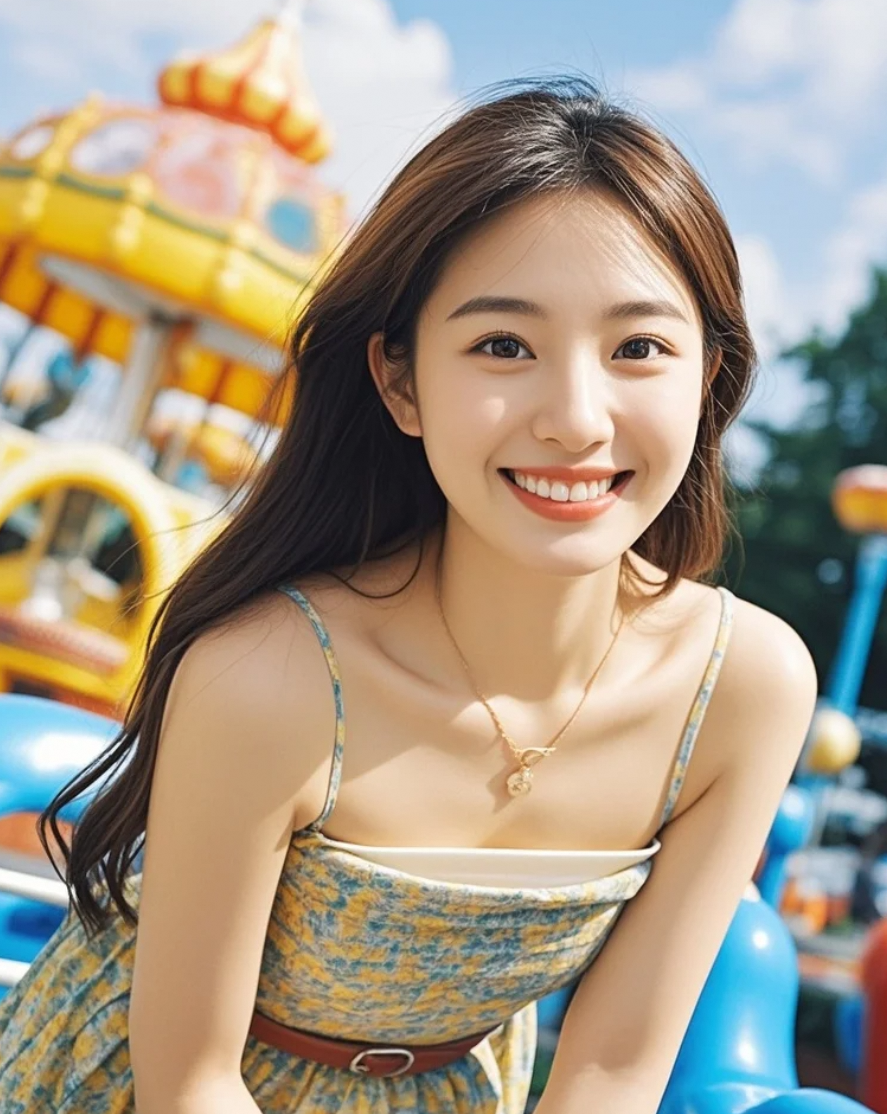 她的一缕发丝，也如此动人