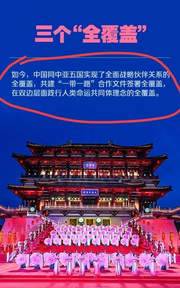 瞧瞧这“三个全覆盖”，厉害不？
咱们这盘棋下得妙啊！如今咱们同中亚五国实现全面战
